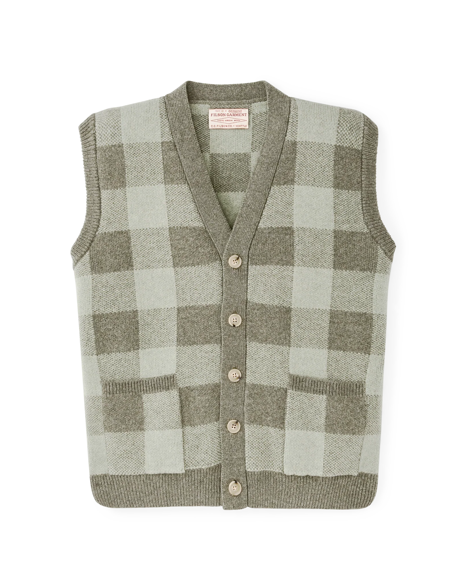 Women's Wool Cardigan Vest