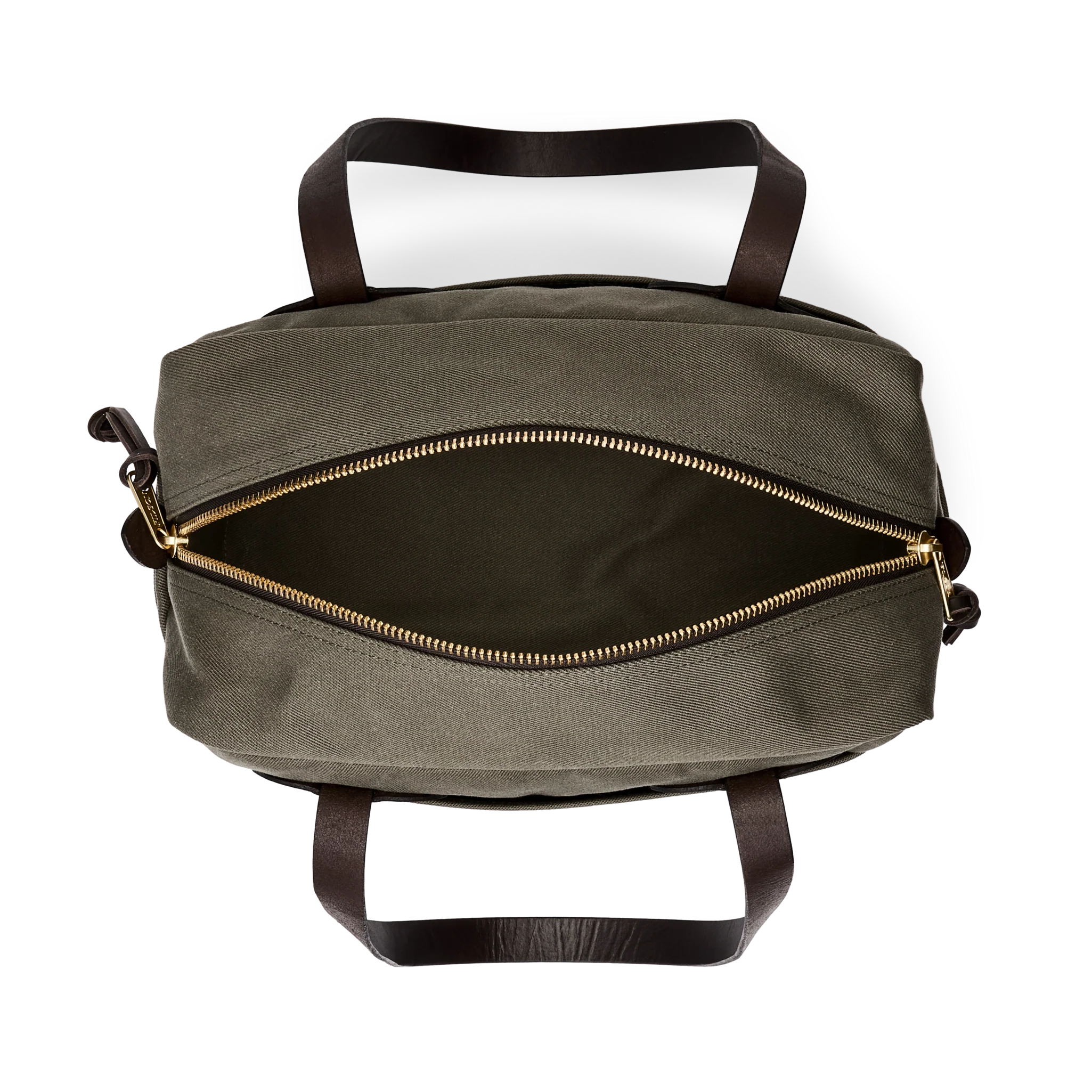 Rugged Twill Zipper Tote Bag
