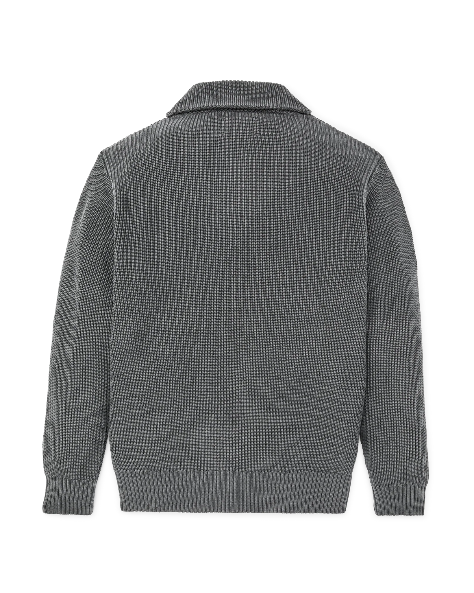 Vintage Cotton Shawl Neck Sweater