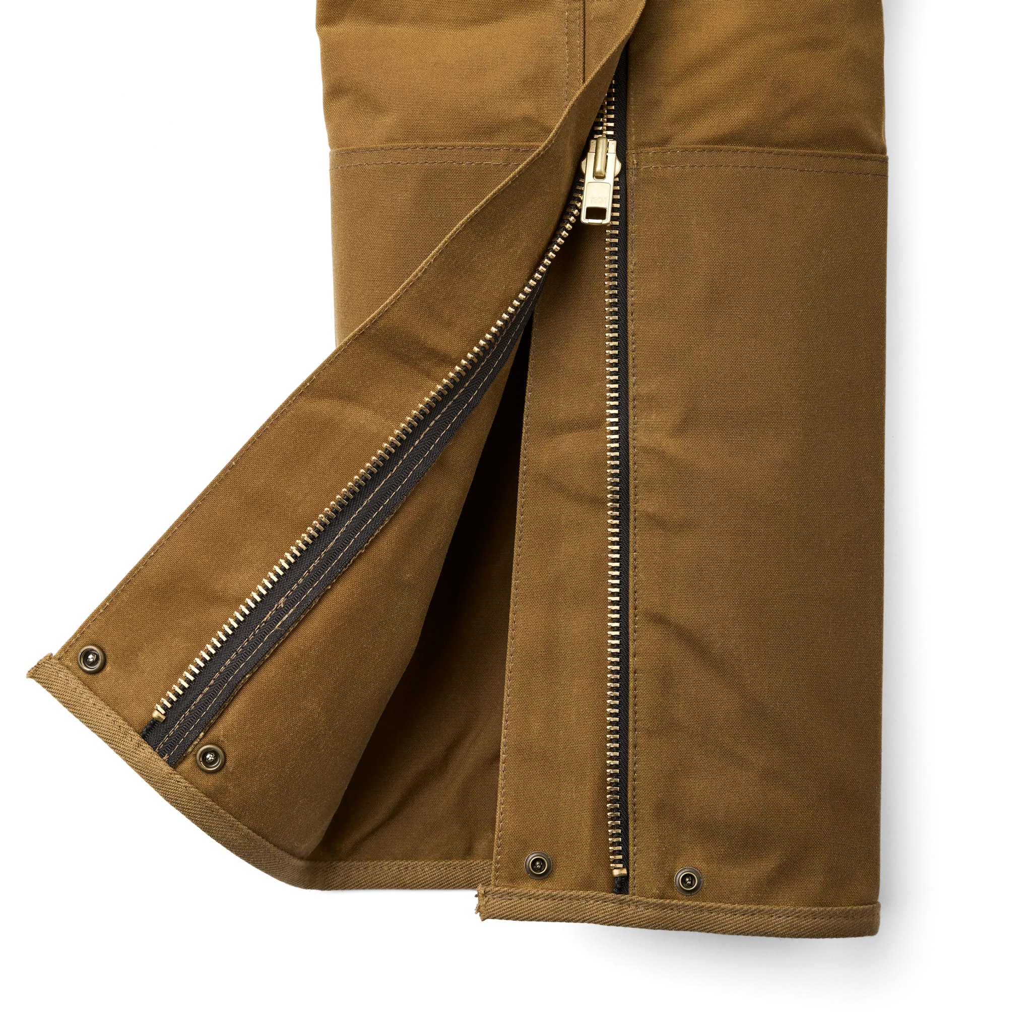 Double Tin Cloth Chaps With Zipper