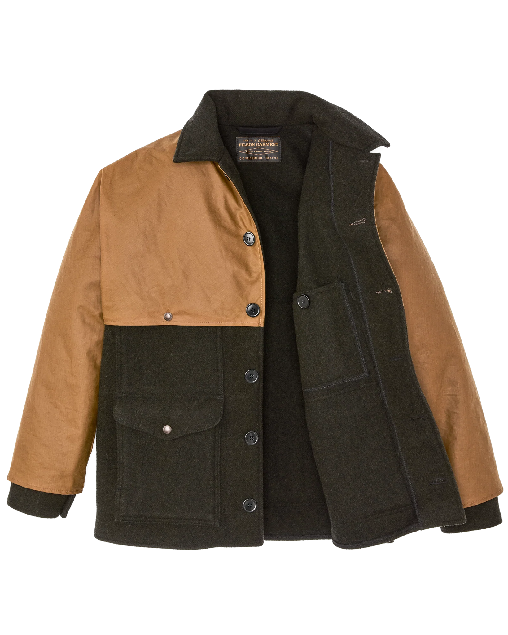 Mackinaw Wool Caped Cruiser Jacket