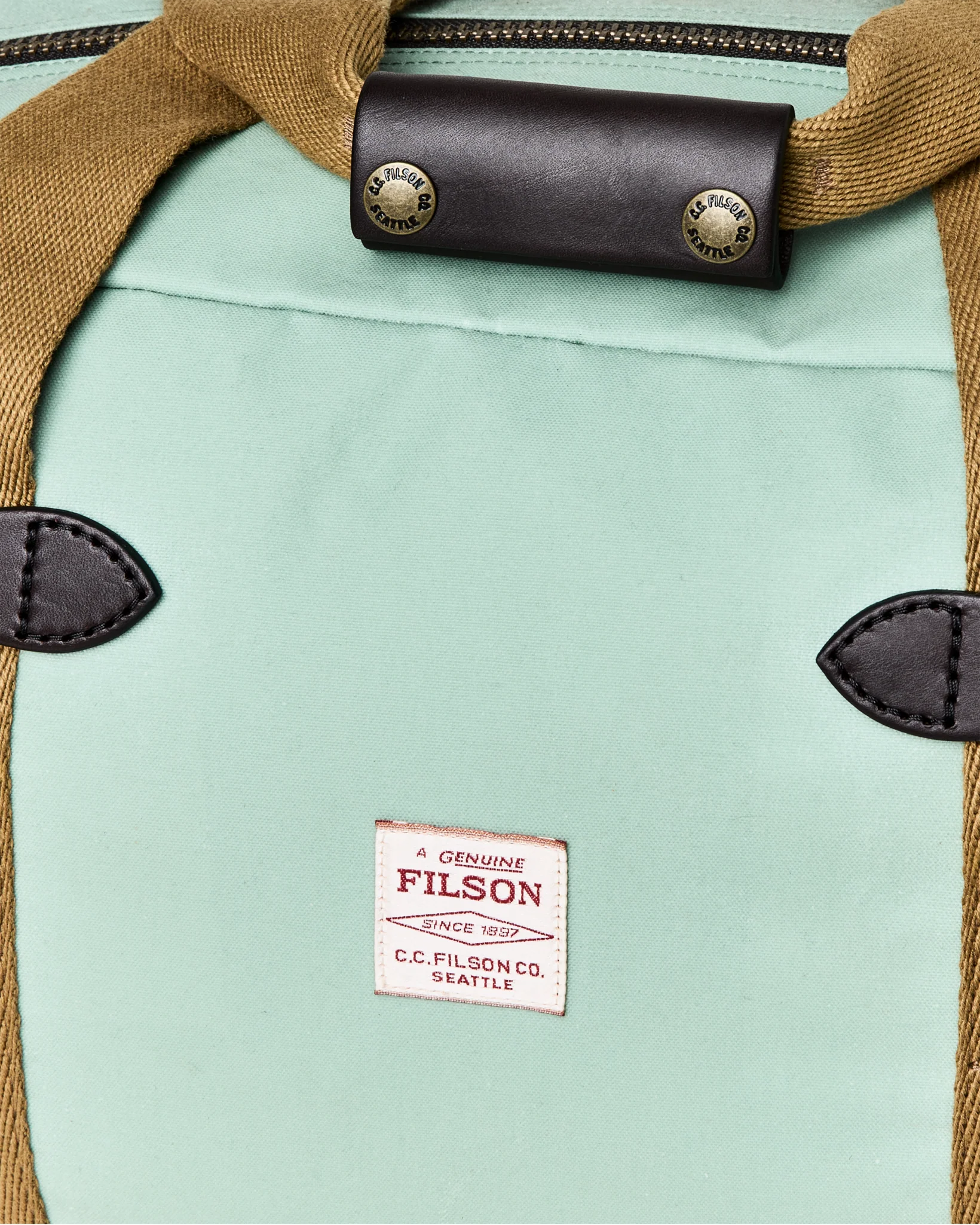 Small Tin Cloth Duffle Bag