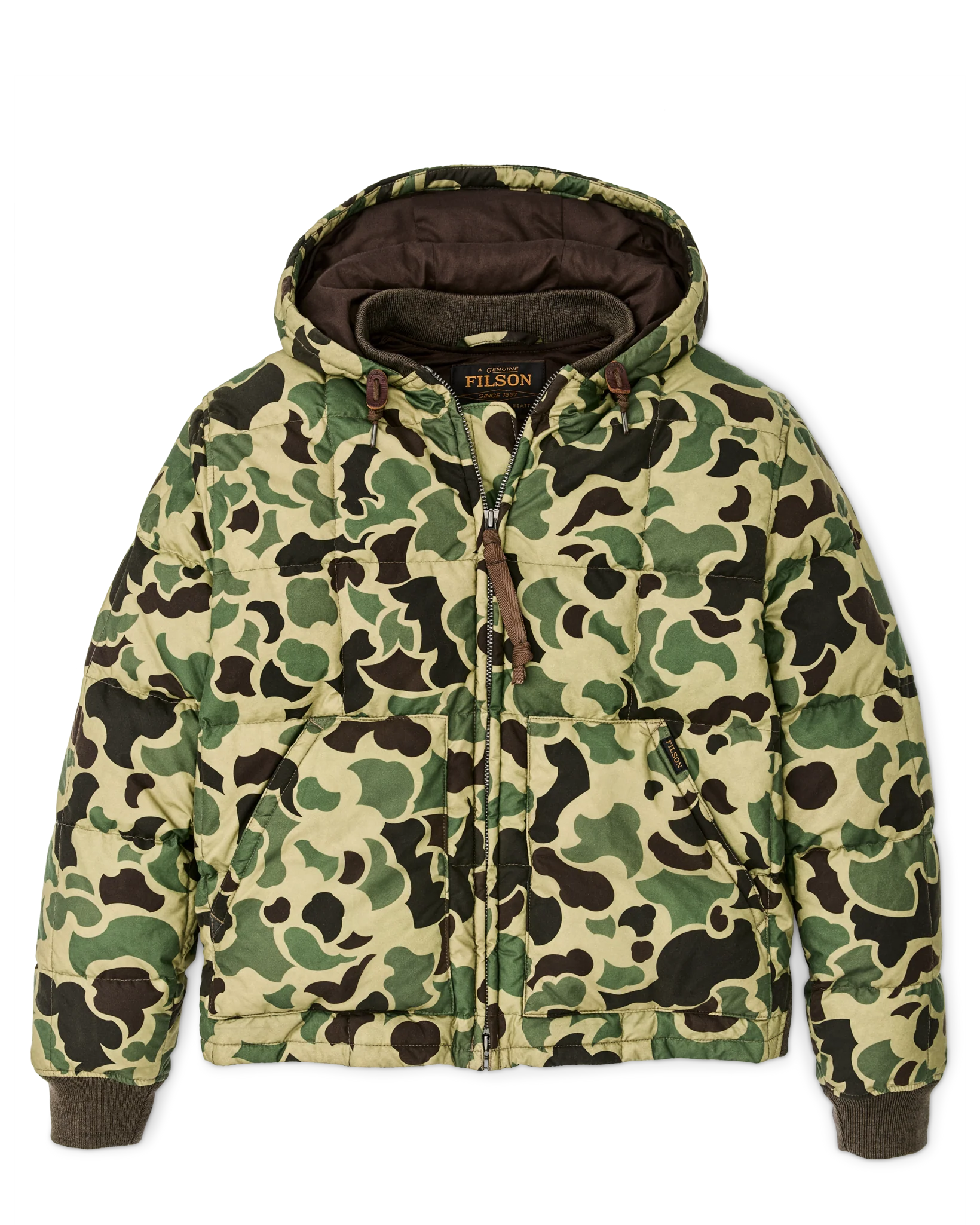 Waxed Down Jacket