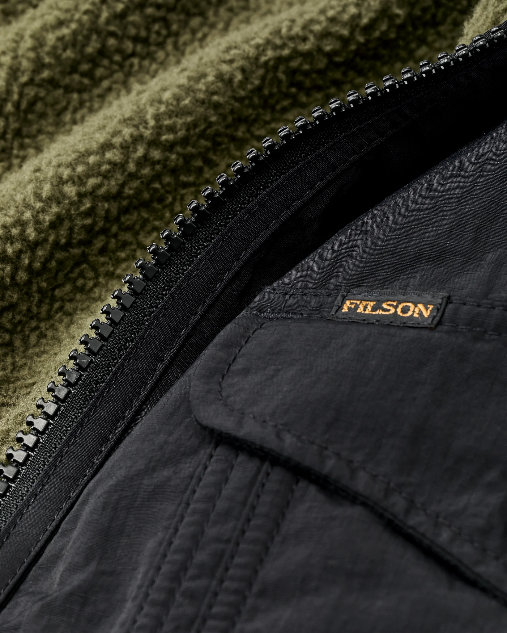 Reversible Pile Fleece Jacket