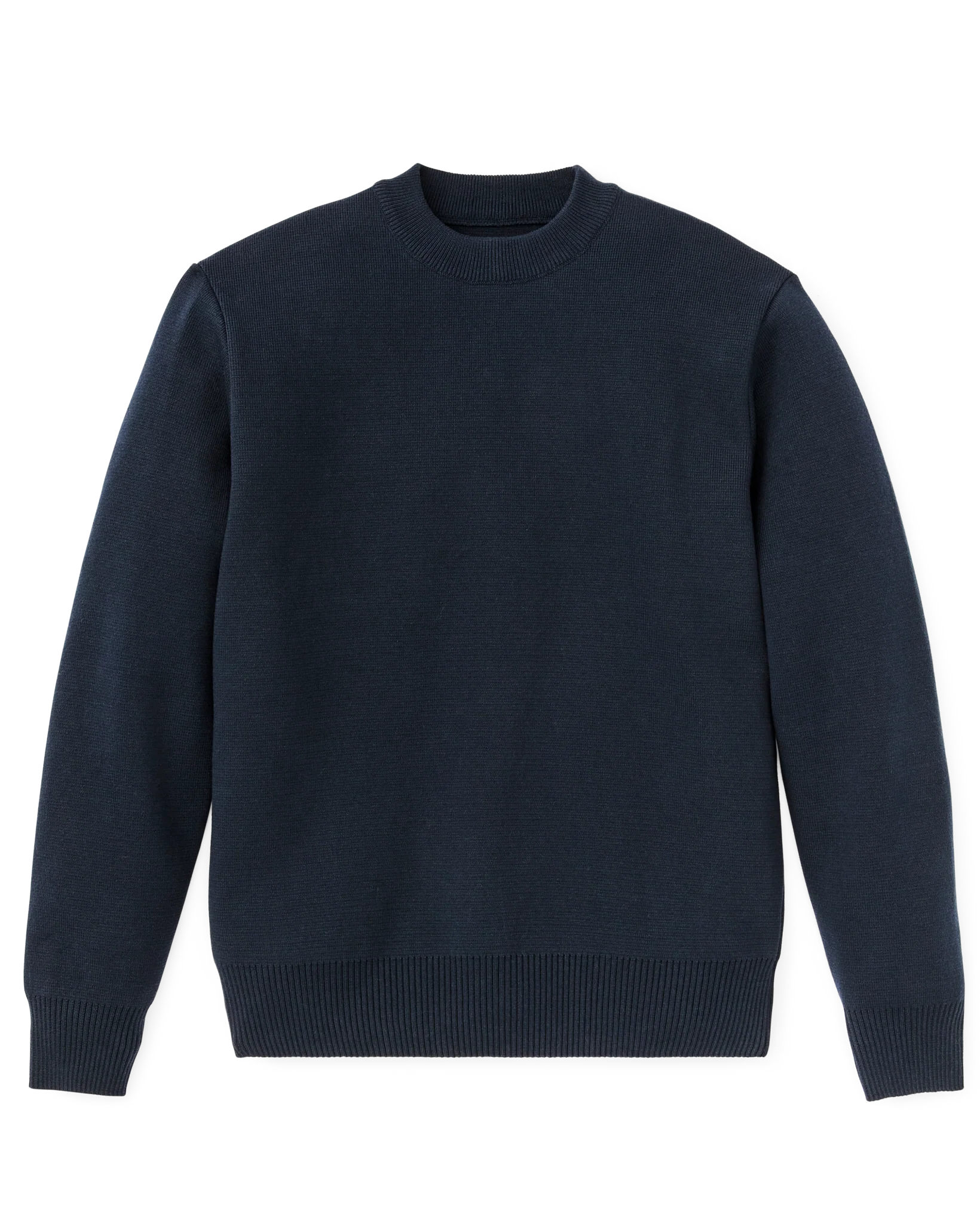 Cotton Crewneck Guide Sweater