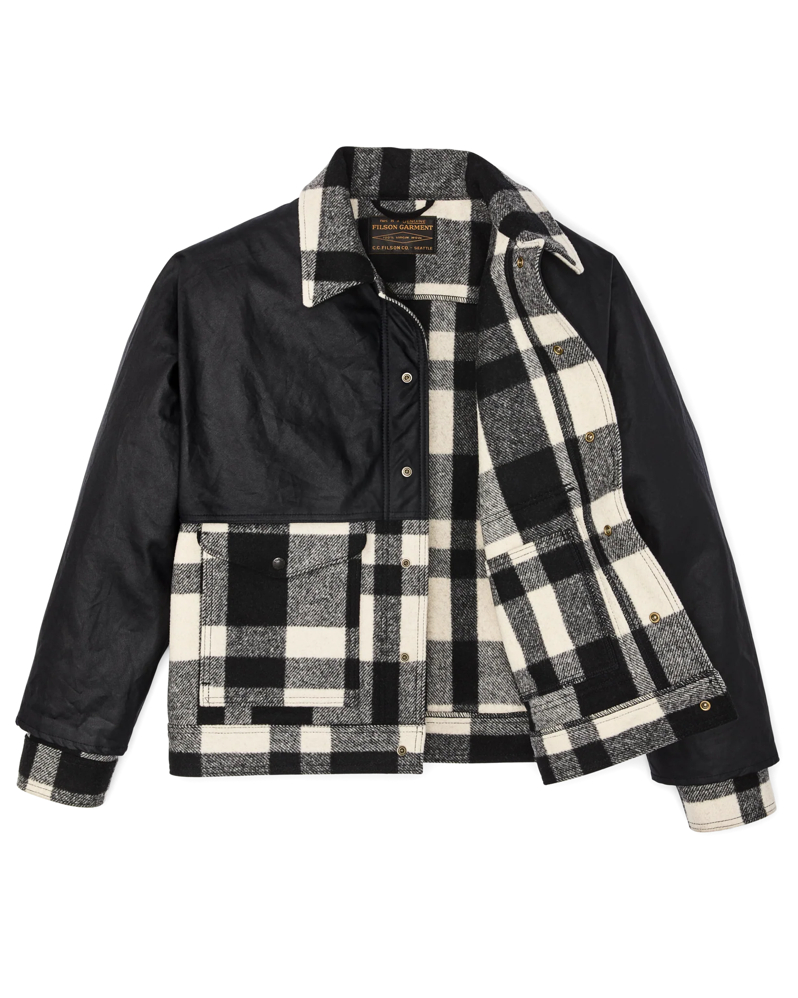 Mackinaw Wool Caped Jacket
