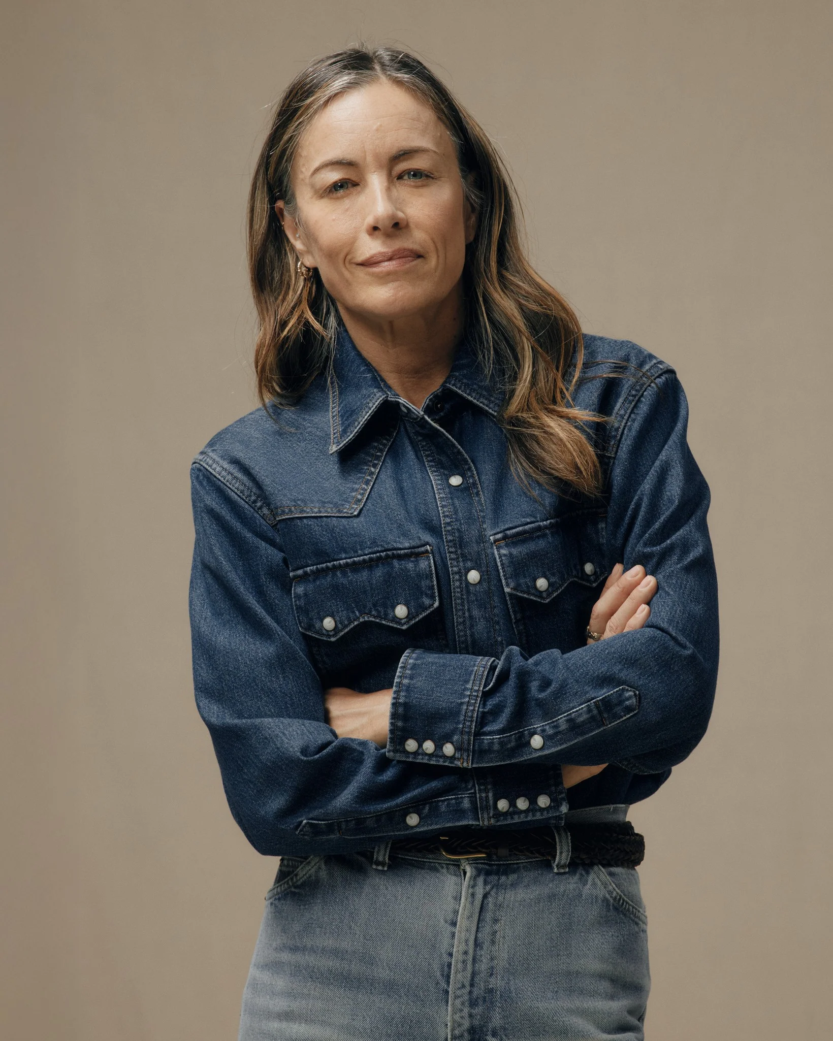 Women's Denim Western Shirt
