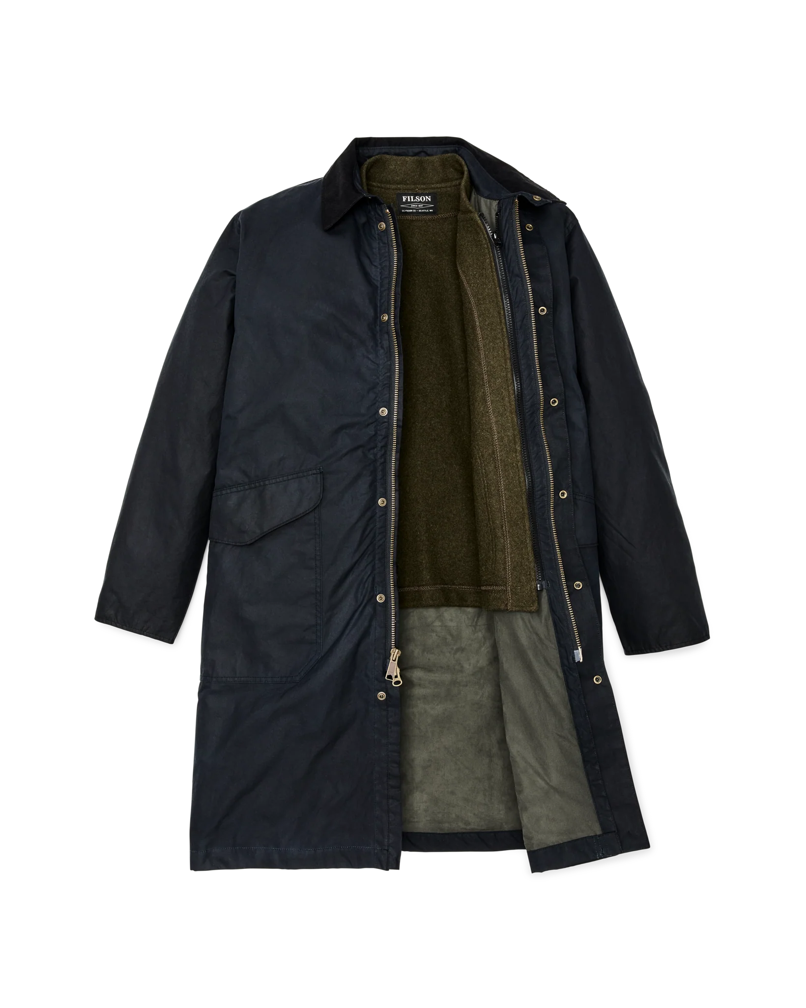 Cover Cloth Trench Coat