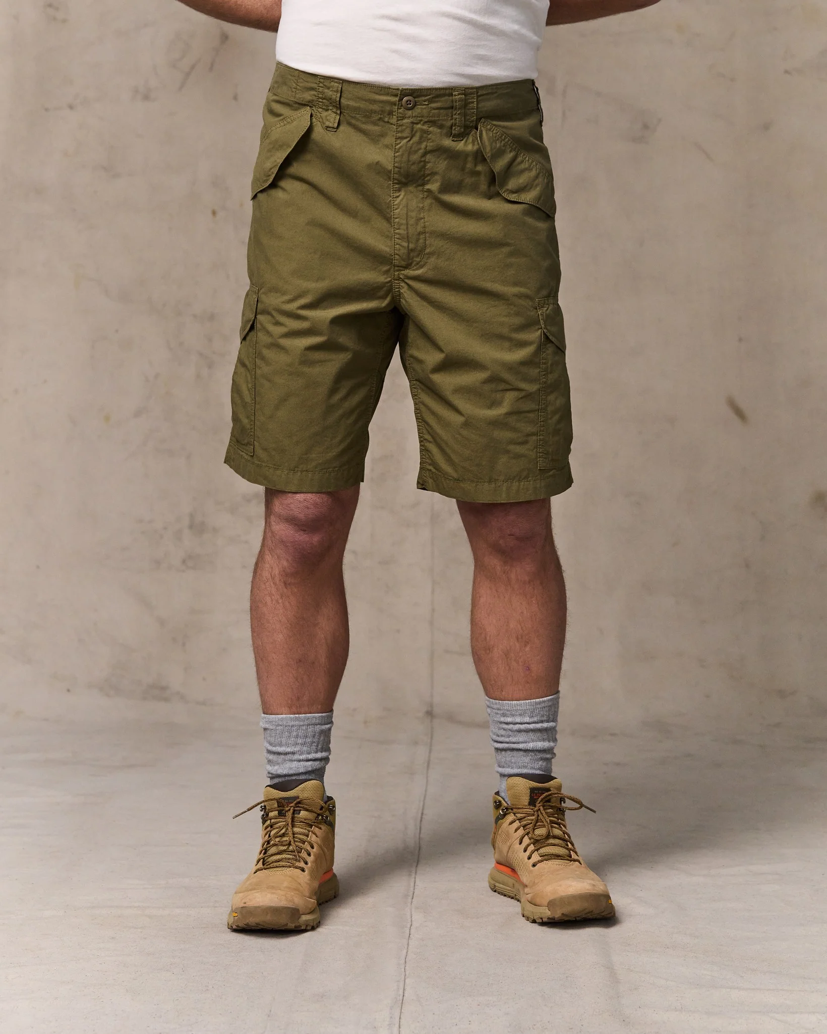 Tropical Poplin Cargo Short