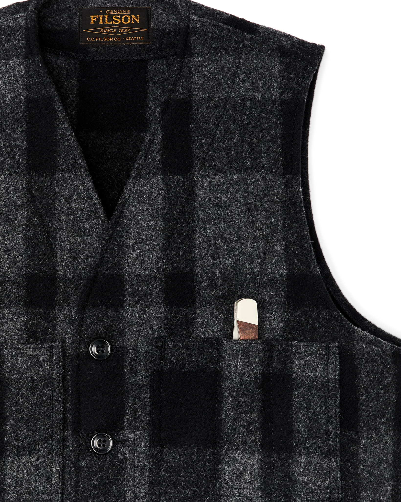 Mackinaw Wool Vest